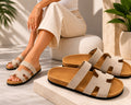 sandalia tipo hermes